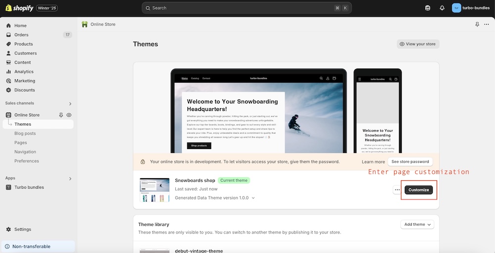 How to enable Turbo Quantity Bundles in Your Store